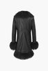 Dorothy Midi Leather Coat